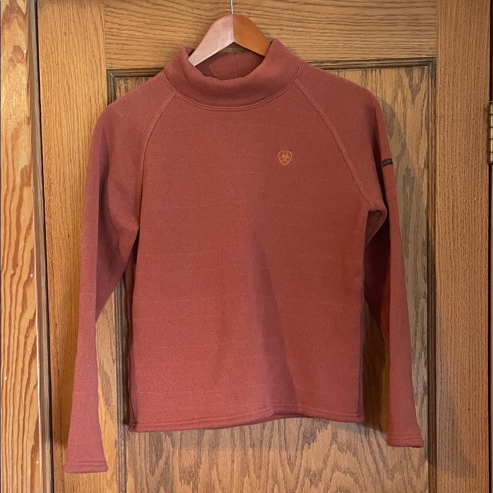 Ariat Women's Brick Red Turtleneck Sweater